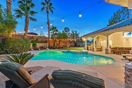 Lux 5Br Vegas Home W Pool, Spa, Games, Near Strip Las Vegas Exteriör bild