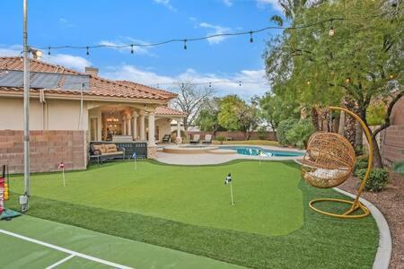 Lux 5Br Vegas Home W Pool, Spa, Games, Near Strip Las Vegas Exteriör bild